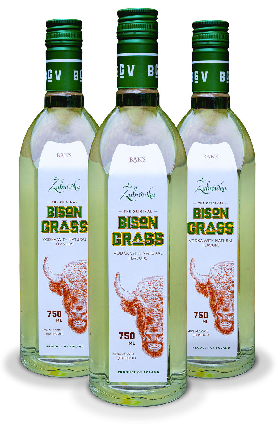 Bison Grass Vodka, 750 ml